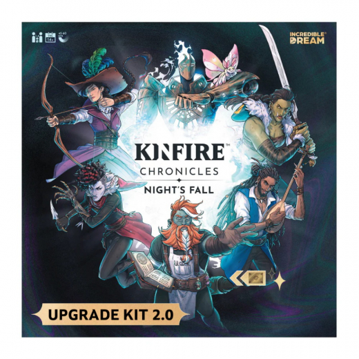Kinfire Chronicles: Night's Fall - Upgrade Kit 2.0 (Exp.) ryhmässä SEURAPELIT / Tarvikkeet / Muut @ Spelexperten (IND2847)