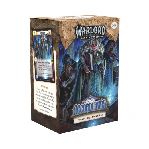 Warlord: Saga of the Storm - Dwarven Forges Starter Deck ryhmässä UUTUUDET @ Spelexperten (ITA-SDD-6-DWA)
