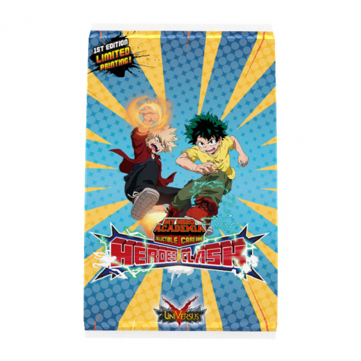 My Hero Academia CCG: Heroes Clash Booster Pack ryhmässä SEURAPELIT / Korttipelit @ Spelexperten (JASUVS03A-BOS)