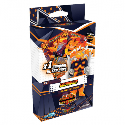 My Hero Academia CCG: Endeavor Deluxe Starter Deck ryhmässä SEURAPELIT / Korttipelit @ Spelexperten (JASUVS03C)