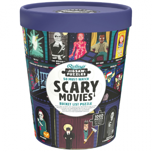 Ridley's - Bucket List 50 Kauhuelokuvaa 1000 Palaa ryhmässä PALAPELIT / 1000 palaa @ Spelexperten (JIG084)