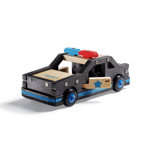 Stanley Jr DIY - Police Car Kit ryhmässä LELUT / Luo & maalaa @ Spelexperten (K096-SY)