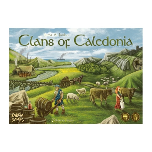 Clans of Caledonia ryhmässä SEURAPELIT / Strategiapelit @ Spelexperten (KARCLOCA01)