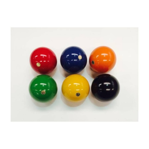 Croquet Ball 6-pack 90mm ryhmässä ULKOPELIT / Kroketti @ Spelexperten (KLOT-222)