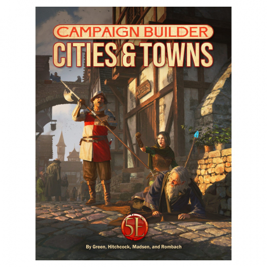 Campaign Builder: Cities & Towns ryhmässä SEURAPELIT / Roolipelit / Dungeons & Dragons @ Spelexperten (KOB9467)