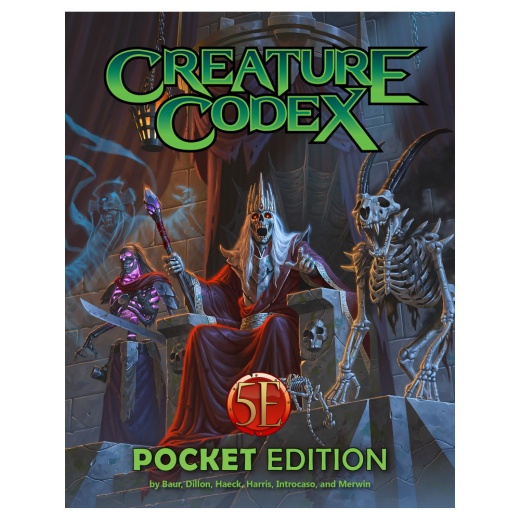 Creature Codex Pocket Edition ryhmässä SEURAPELIT / Roolipelit @ Spelexperten (KOBCCPE)