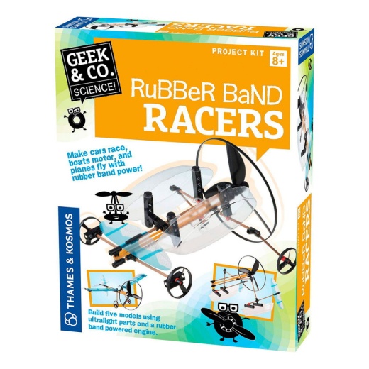 Rubber Band Racers ryhmässä LELUT / Luo & kokeile @ Spelexperten (KOS1156)