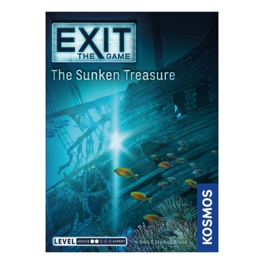 Exit: The Game - The Sunken Treasure ryhmässä SEURAPELIT / Strategiapelit @ Spelexperten (KOS1359)