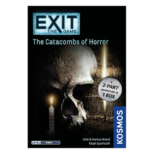 Exit: The Game - The Catacombs of Horror ryhmässä SEURAPELIT / Strategiapelit @ Spelexperten (KOS1423)