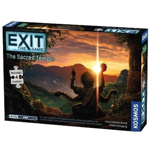 Exit: Puzzle - The Sacred Temple ryhmässä SEURAPELIT / Strategiapelit @ Spelexperten (KOS1590)
