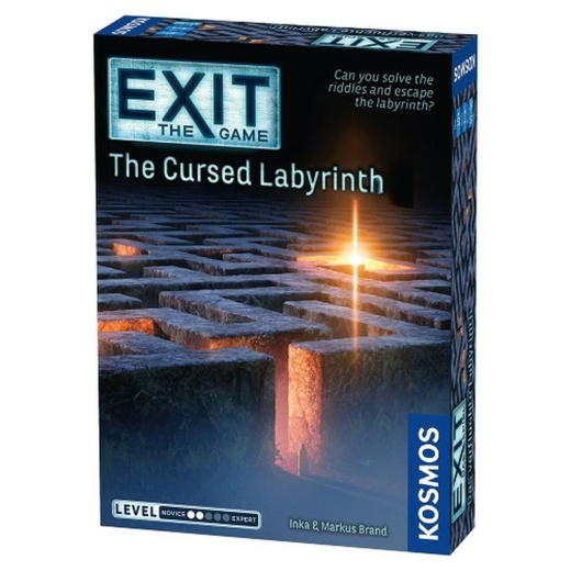 Exit: The Game - The Cursed Labyrinth ryhmässä SEURAPELIT / Strategiapelit @ Spelexperten (KOS1595)