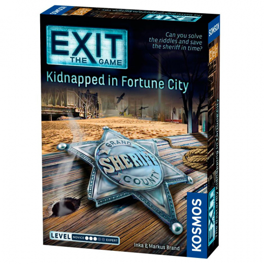 Exit: The Game - Kidnapped in Fortune City ryhmässä SEURAPELIT / Strategiapelit @ Spelexperten (KOS1600)