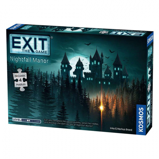 Exit: Puzzle - Nightfall Manor ryhmässä SEURAPELIT / Pulmia & puuhaa @ Spelexperten (KOS1662)