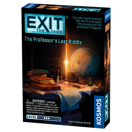 Exit: The Game - The Professor's Last Riddle ryhmässä SEURAPELIT / Escape Room @ Spelexperten (KOS1808)