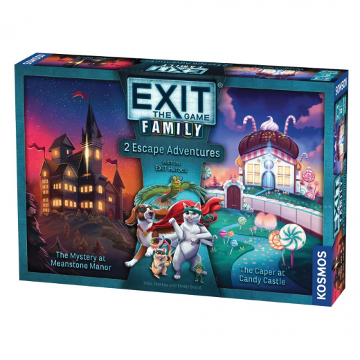 Exit: The Game Family - Exit Heroes ryhmässä SEURAPELIT / Pelisarjat / Exit the Game @ Spelexperten (KOS1892)