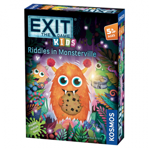Exit: The Game - Kids: Riddles in Monsterville ryhmässä SEURAPELIT / Escape Room @ Spelexperten (KOS51173)