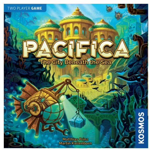 Pacifica - The City Beneath the Sea ryhmässä SEURAPELIT / Korttipelit @ Spelexperten (KOS51180)