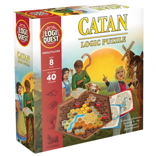 Catan: Logic Puzzle (Eng) ryhmässä SEURAPELIT / Pulmia & puuhaa @ Spelexperten (KOS8896)