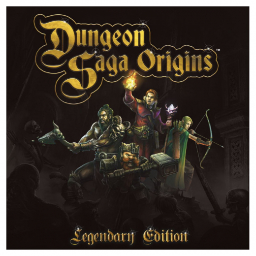 Dungeon Saga Origins - Legendary Edition ryhmässä SEURAPELIT / Strategiapelit @ Spelexperten (KSDS101)