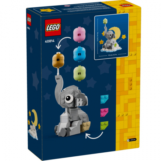 LEGO - Baby Elephant In The Sky ryhmässä LELUT / LEGO @ Spelexperten (L-40814)