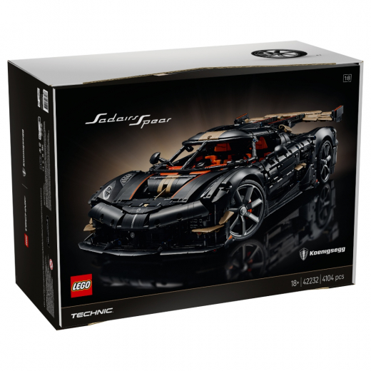 LEGO Technic - Koenigsegg Sadair's Spear megabil ryhmässä LELUT / LEGO @ Spelexperten (L-42232)