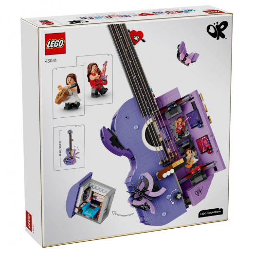 LEGO Editions - Olivia Rodrigos tvåfärgade gitarr ryhmässä LELUT / LEGO @ Spelexperten (L-43031)