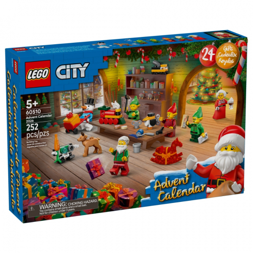 LEGO City - Adventskalender 2026 ryhmässä LELUT / LEGO @ Spelexperten (L-60510)