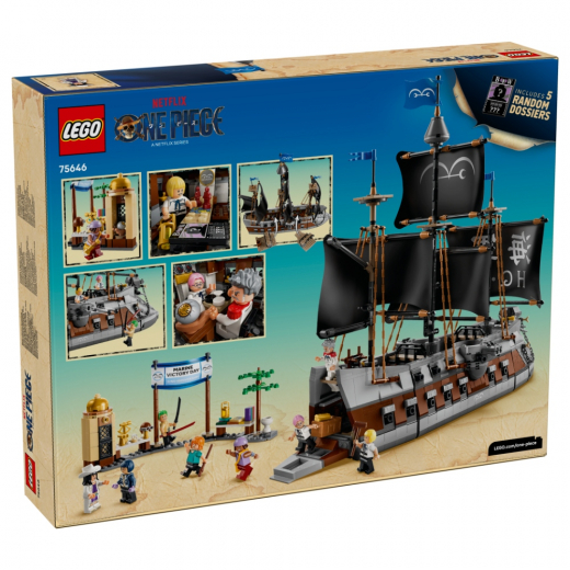 LEGO One Piece - Garps marinfartyg ryhmässä LELUT / LEGO @ Spelexperten (L-75646)