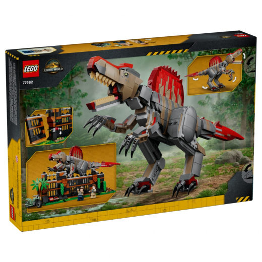 LEGO Jurassic World - Dinosaurieflykt med spinosaurus ryhmässä LELUT / LEGO / LEGO Jurassic World @ Spelexperten (L-77982)