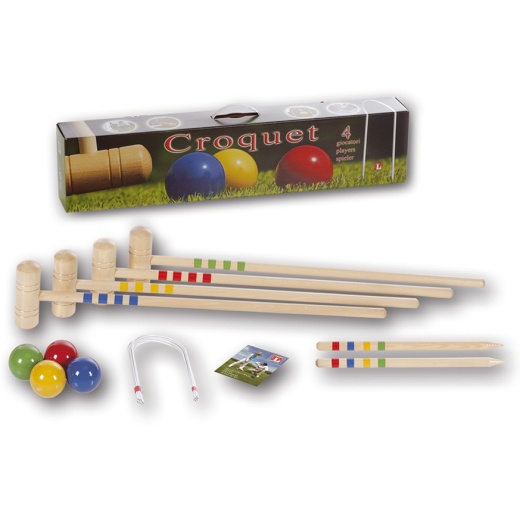 Croquet for 4 players ryhmässä ULKOPELIT / Kroketti @ Spelexperten (L08304)