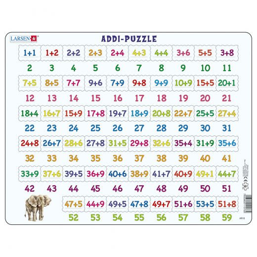 Larsen Palapeli Addi 58 palaa ryhmässä PALAPELIT / Lasten palapelit @ Spelexperten (LA-AR8)