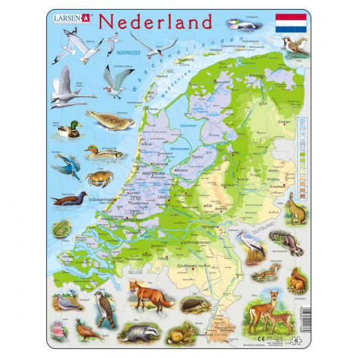 Larsen Palapeli Nederland 68 Palaa ryhmässä PALAPELIT / Lasten palapelit @ Spelexperten (LA-K79-NL)