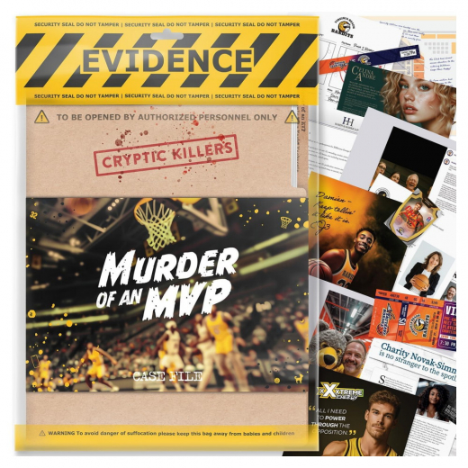 Cryptic Killers: Murder of an MVP ryhmässä SEURAPELIT / Escape Room @ Spelexperten (LBL1012)