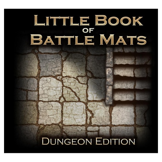 Little Book of Battle Mats - Dungeon Edition ryhmässä SEURAPELIT / Roolipelit @ Spelexperten (LBM010)