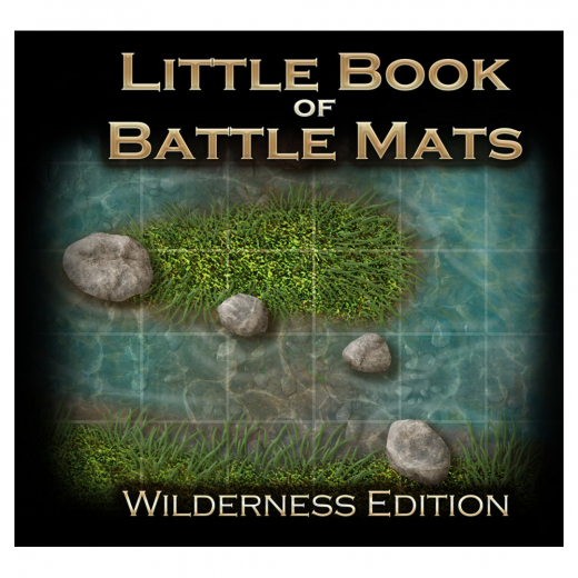 Little Book of Battle Mats - Wilderness Edition ryhmässä SEURAPELIT / Roolipelit @ Spelexperten (LBM024)