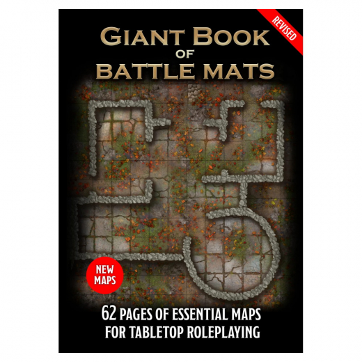 Giant Book of Battle Mats - Volume 1 Revised ryhmässä SEURAPELIT / Roolipelit @ Spelexperten (LBM037)