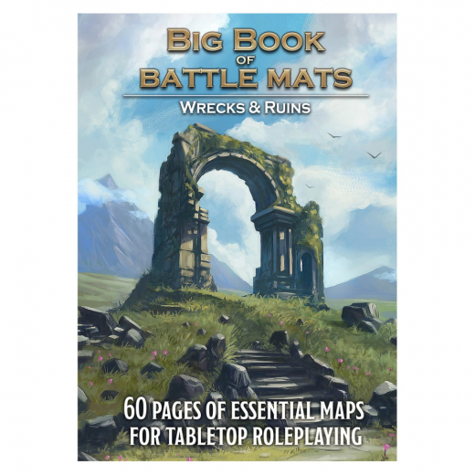 Big Book of Battle Mats - Wrecks & Ruins ryhmässä SEURAPELIT / Roolipelit @ Spelexperten (LBM047)