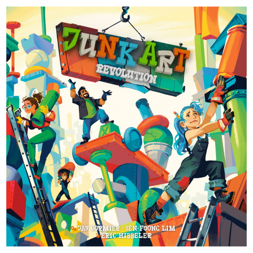 Junk Art Revolution ryhmässä SEURAPELIT / Perhepelit @ Spelexperten (LDNV520001)