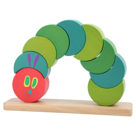 The Very Hungry Caterpillar - Stacking game ryhmässä LELUT / Lasten & vauvojen / Lasten ja vauvojen lelut @ Spelexperten (LG-11345)