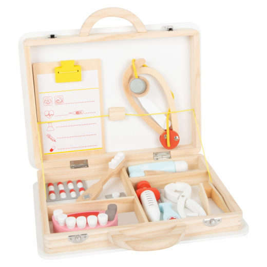 Small Foot - Doctor and Dentist Set 2-in-1 ryhmässä LELUT / Lasten & vauvojen @ Spelexperten (LG-11743)