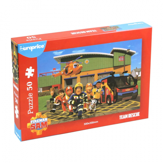 Palapelit: Fireman Sam 50 Palaa ryhmässä PALAPELIT / Lasten palapelit @ Spelexperten (LI-FS8154)