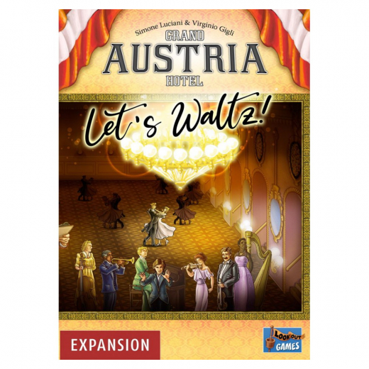 Grand Austria Hotel: Let's Waltz! (Exp.) ryhmässä SEURAPELIT / Lisäosat @ Spelexperten (LK0163)