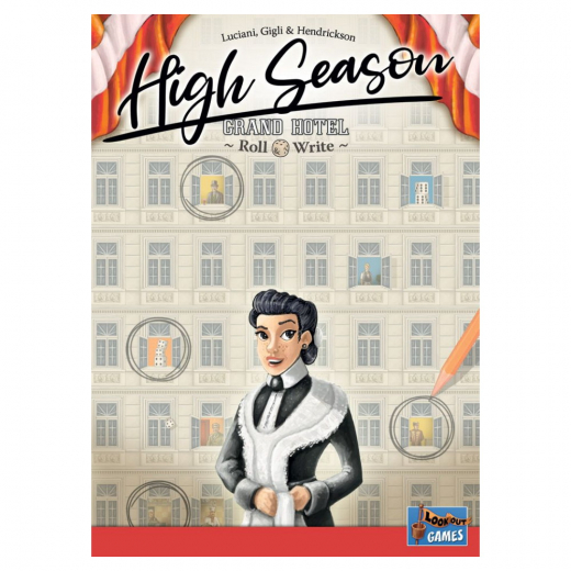 High Season: Grand Hotel Roll & Write ryhmässä SEURAPELIT / Strategiapelit @ Spelexperten (LK0167)