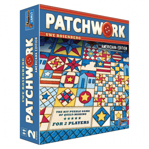 Patchwork: Americana Edition (EN) ryhmässä SEURAPELIT / Perhepelit @ Spelexperten (LK0623)