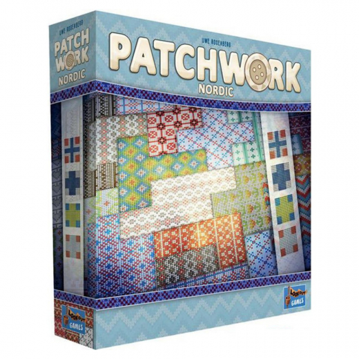 Patchwork: Nordic (FI) ryhmässä SEURAPELIT / Perhepelit @ Spelexperten (LKGPA01NOR)