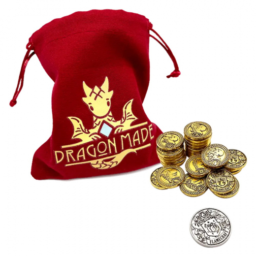 Flamecraft: Metal Coins - Series 2 (Exp.) ryhmässä SEURAPELIT / Tarvikkeet @ Spelexperten (LKYFMCR03ML)