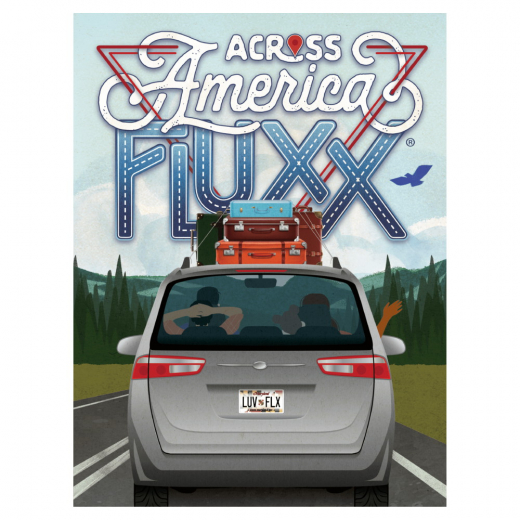 Across America Fluxx ryhmässä SEURAPELIT / Korttipelit @ Spelexperten (LOO126)