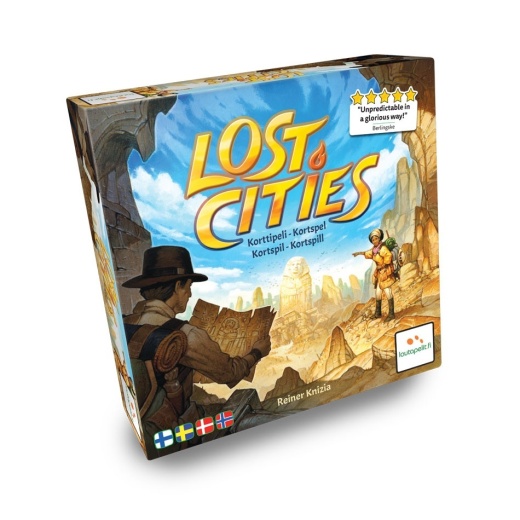 Lost Cities (FI) ryhmässä SEURAPELIT / Korttipelit @ Spelexperten (LPFI212)