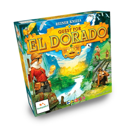 Quest for El Dorado (FI) ryhmässä SEURAPELIT / Perhepelit @ Spelexperten (LPFI7465)