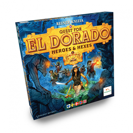Quest for El Dorado: Heroes & Hexes (Exp.) (FI) ryhmässä SEURAPELIT / Lisäosat @ Spelexperten (LPFI7513)